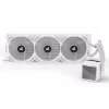 All-in-One CPU liquid cooler Sharkoon S100 ARGB biały — 360 mm radiator, Infinity-Mirror effect