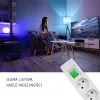 Listwa zasilająca Qoltec 50290 1,8 m, 5 gniazd AC, wewnętrzna, biała