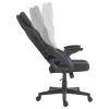Deltaco DC130 Gamingstuhl Soft Woven Mesh, czarny (GAM-180)