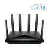 Cudy LT18 router bezprzewodowy Gigabit Ethernet Dwuzakresowy (2,4 GHz / 5 GHz) 4G Czarny