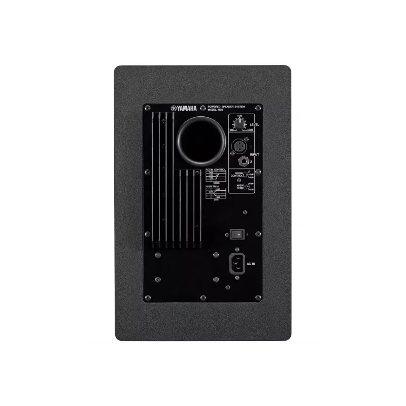 2-drożny głośnik monitorowy studyjny YAMAHA HS8, 120 W RMS, 8-calowy woofer, 1-calowy tweeter, 38–30000 Hz, wejście XLR, czarny