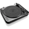 Gramofon audio z napędem paskowym Lenco LBT-120BK Czarny Półautomatyczny