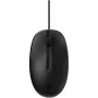 Mysz przewodowa HP 125, oburęczna, optyczna, USB Type-A, czarna