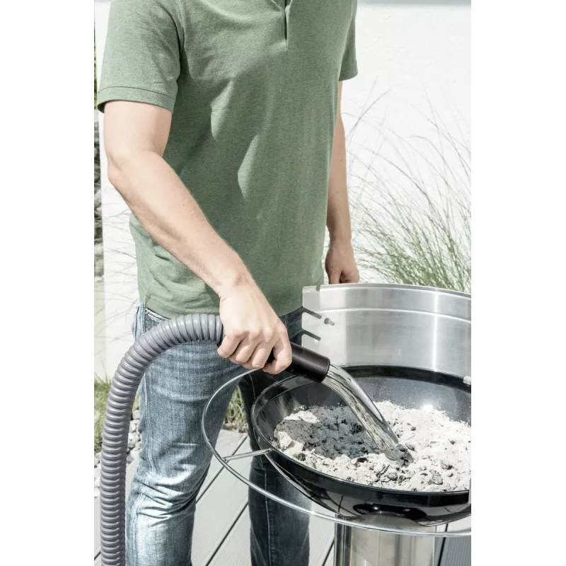 Odkurzacz do popiołu Karcher AD 4 Premium — 17 l, 600 W, bezworkowy, wąż metalowy, rura chromowana