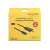 Adapter kabla wideo USB Type-C DisplayPort DeLOCK 85255