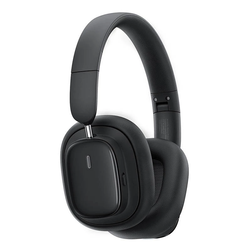 Baseus Bowie H1i Zestaw słuchawkowy Bezprzewodowy pałąk na głowę Połączenia/Muzyka USB Typu C Bluetooth Czarny