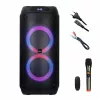 Głośnik przenośny MANTA ATTIS SPK0802 120W, Bluetooth, wejście przewodowe, akumulator, FM, oświetlenie LED