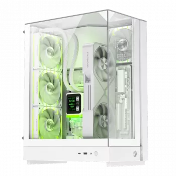 Obudowa Gamemax T20 WH | Biała | M-ATX | Bez zasilacza