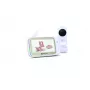 Motorola 5.0” Wi-Fi Video Baby Monitor z uchwytem Stargrip do łóżeczka | VM45 Connect | Biały