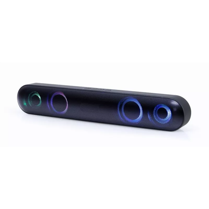 Gembird SPKBT-BAR400L soundbar głośnik Czarny 2.0 kanały 10 W