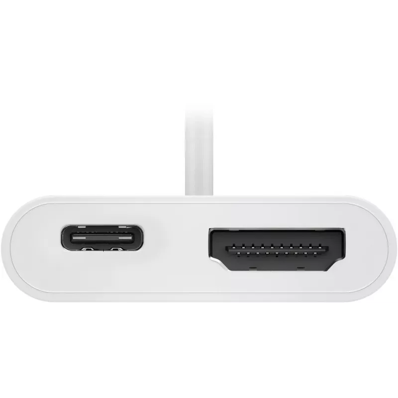 Goobay USB-C™ Multiport Adapter HDMI, Biały, 0,145 m - rozszerza urządzenie USB-C™ o złącze HDMI™ (62110)