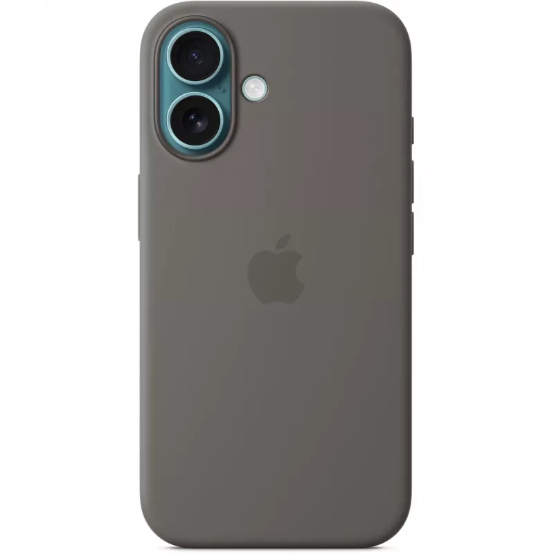 Etui Apple iPhone 16 Silicone Case z MagSafe w kolorze Stone Gray