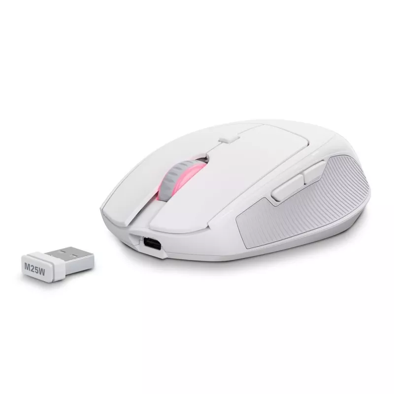 Sharkoon OfficePal M25W bezprzewodowa mysz biurowa, praworęczna, 4000 DPI