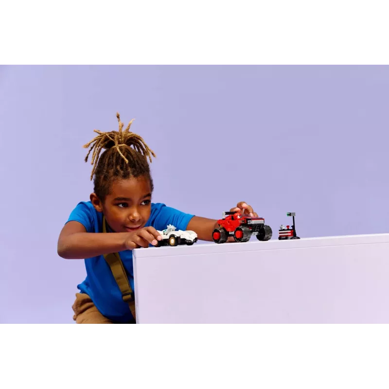 LEGO SONIC THE HEDGEHOG 77118 Samochód Silvera kontra Monster Truck Knucklesa