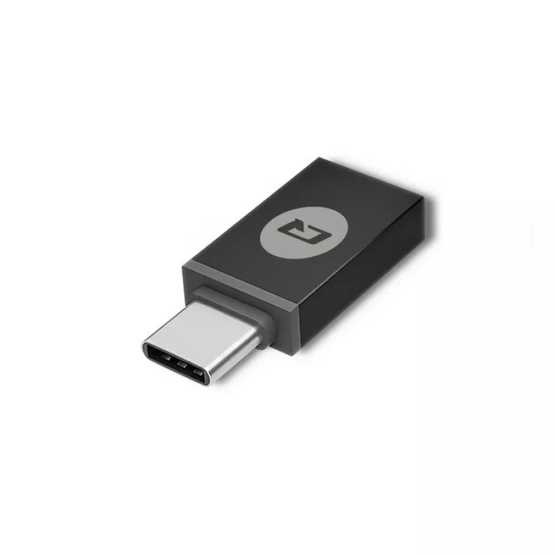 Czytnik kart inteligentnych Qoltec 50632 USB 2.0 Czarny Kabel 1m