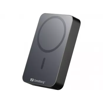 Ładowarka przenośna Sandberg Mag Wireless Powerbank 10000 ALU, 10000 mAh