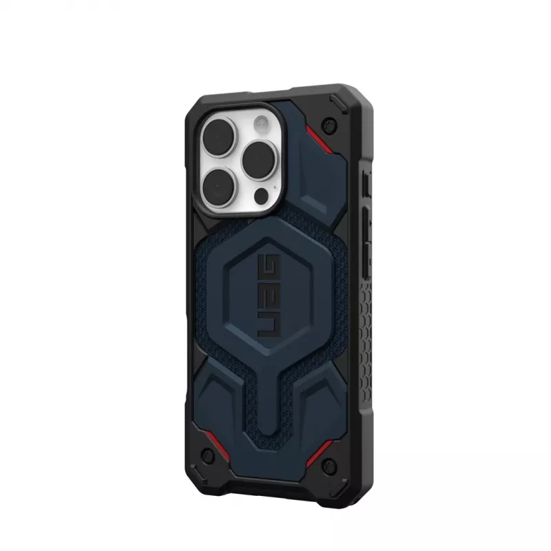 Urban Armor Gear Monarch Pro Kevlar etui na telefon komórkowy 16 cm (6.3) Pokrowiec Czarny, Niebieski