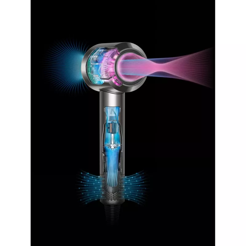 Dyson Supersonic Straight+Wavy HD07 suszarka do włosów, błękit pruski / miedź (113277-01)