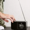 Radio stołowe Lenco CR-625BK — Odbiornik FM/AM z Bluetooth, czarny