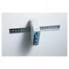 Rozdzielacz światłowodowy do sklejania na szynę DIN DIGITUS DN-96893 — kątowy, 6 SC DX / LC Quad, aluminium, szary
