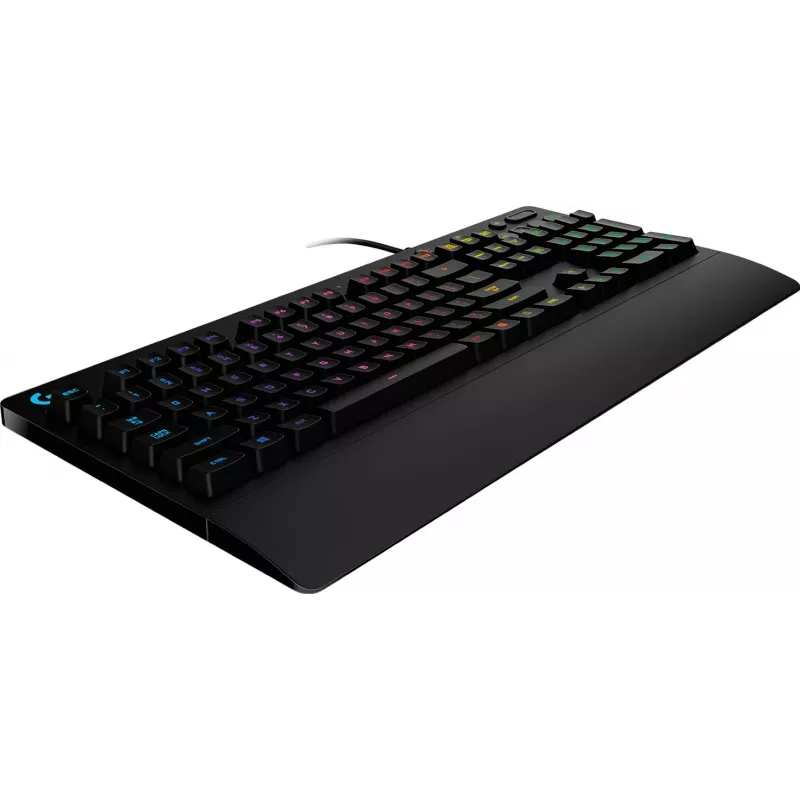 Logitech G G213 Prodigy - pełnowymiarowa (100%) - USB - przełącznik mechaniczny - QWERTY - RGB-LED - Czarny