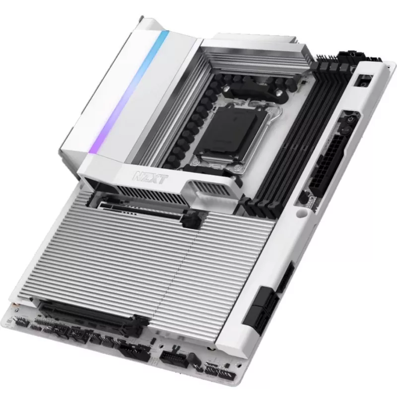 NZXT N9 X870E Biały AM5 DDR5 ATX Motherboard