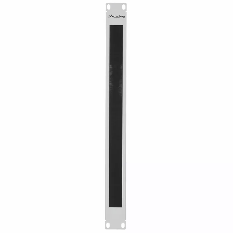 Panel szczotkowy LANBERG AK-1101-S 1U 19 cali 482,6×44,2×8,5 mm Szary