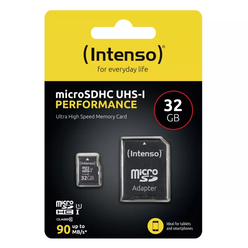 Karta pamięci Intenso 32GB MicroSD UHS-I Class 10 3424480
