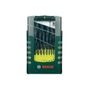 Zestaw wierteł Bosch 2607017153 — HSS, 25 sztuk, DIN 338, chwyt cylindryczny