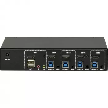 Przełącznik KVM Inter-Tech IPC AS-41HUS 4 porty USB