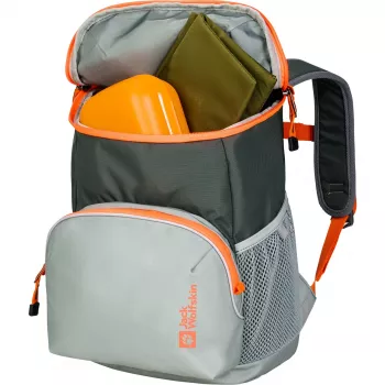 Jack Wolfskin Erlebnis Pack Plecak - Zielony/Pomarańczowy, 11 L