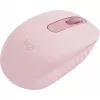 Logitech M196 - Mysz - dla prawo- i leworęcznych - optyczna - 3 przyciski - Bezprzewodowa - Bluetooth - różowa (910-007461)