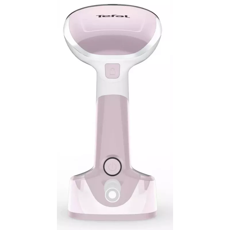 Parowy steamer ręczny Tefal DT3050, 1300 W, 20 g/min pary, zbiornik 0,12 L, przewód 2,6 m, różowy