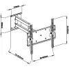 Uchwyt LCD AR-20B 32-55 cali 45kg H/V