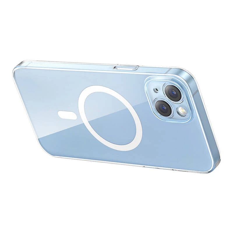 Etui Baseus Crystal Series Magnetic na iPhone 14 Plus + szkło hartowane