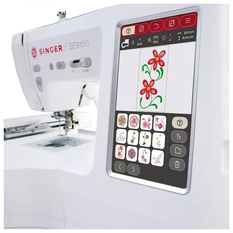 SINGER Embroidery sewing machine SE9155 Electric current biały
