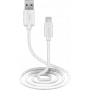 SBS TECABLEUSBIP589W Kabel Lightning 1 m Biały (TECABLEUSBIP589W)