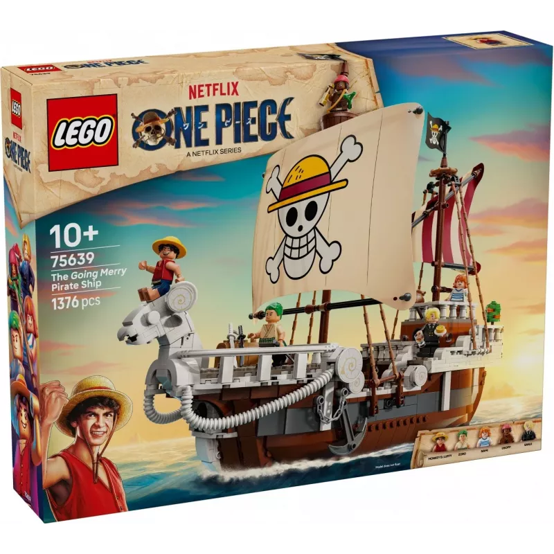 Zestaw LEGO Statek Piracki Going Merry 75639 — model klockowy One Piece