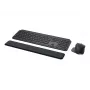 Logitech MX Keys combo for Business Gen 2 Klawiatura Mysz w zestawie Biuro RF Wireless + Bluetooth AZERTY French Graphite