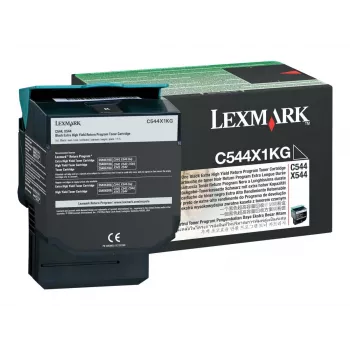 Lexmark C544X1KG - Tusz czarny - do C544dn, C544dtn, C544dw, C544n, X544dn, X544dn RCS, X544dtn, X544dw, X544n