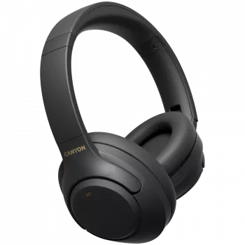 Słuchawki bezprzewodowe CANYON OnRiff 6 z Bluetooth, ANC aktywną redukcją hałasu, wbudowanym mikrofonem, długą żywotnością baterii, ergonomicznym designem