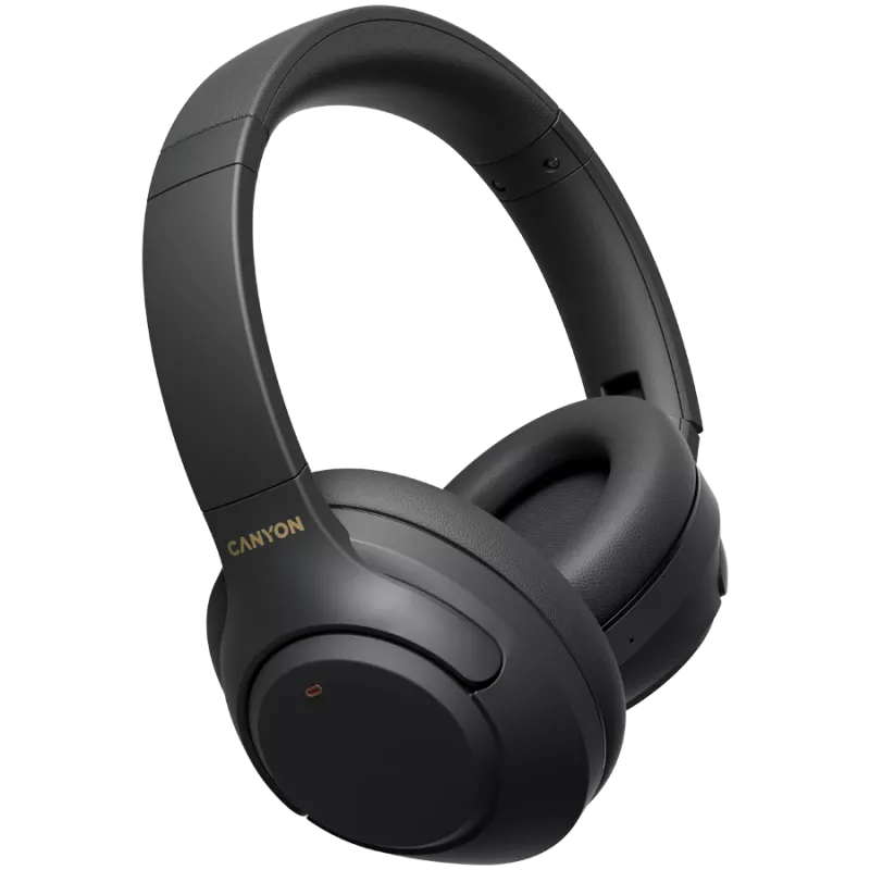 Słuchawki bezprzewodowe CANYON OnRiff 6 z Bluetooth, ANC aktywną redukcją hałasu, wbudowanym mikrofonem, długą żywotnością baterii, ergonomicznym designem