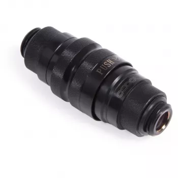 Eiszapfen Schnellverschlusskupplungsset G1/4 AG - Deep Black (schwarz (matt))