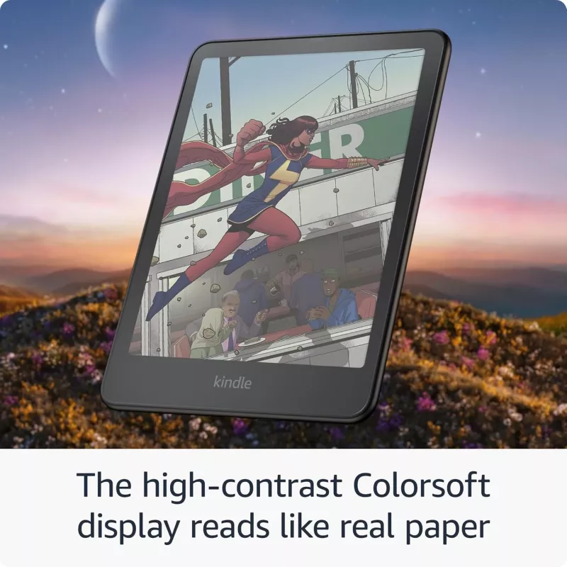 Amazon Kindle Colorsoft Signature Ed. czytnik e-booków ekran dotykowy 32 GB Wi-Fi czarny