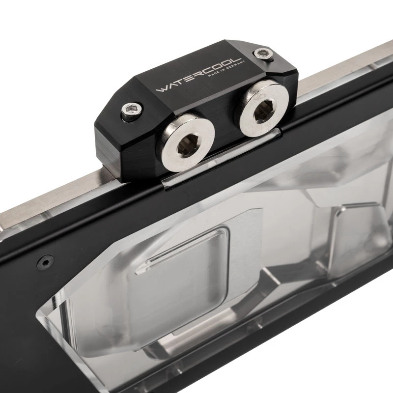 Watercool pełno-cover blok wodny GPU Heatkiller IV dla Radeon RX 5700 / XT, akryl + nikiel, RGB, czarny