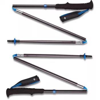 Kijki trekkingowe Distance Z, fitnessowe, szare, 1 para, 130 cm