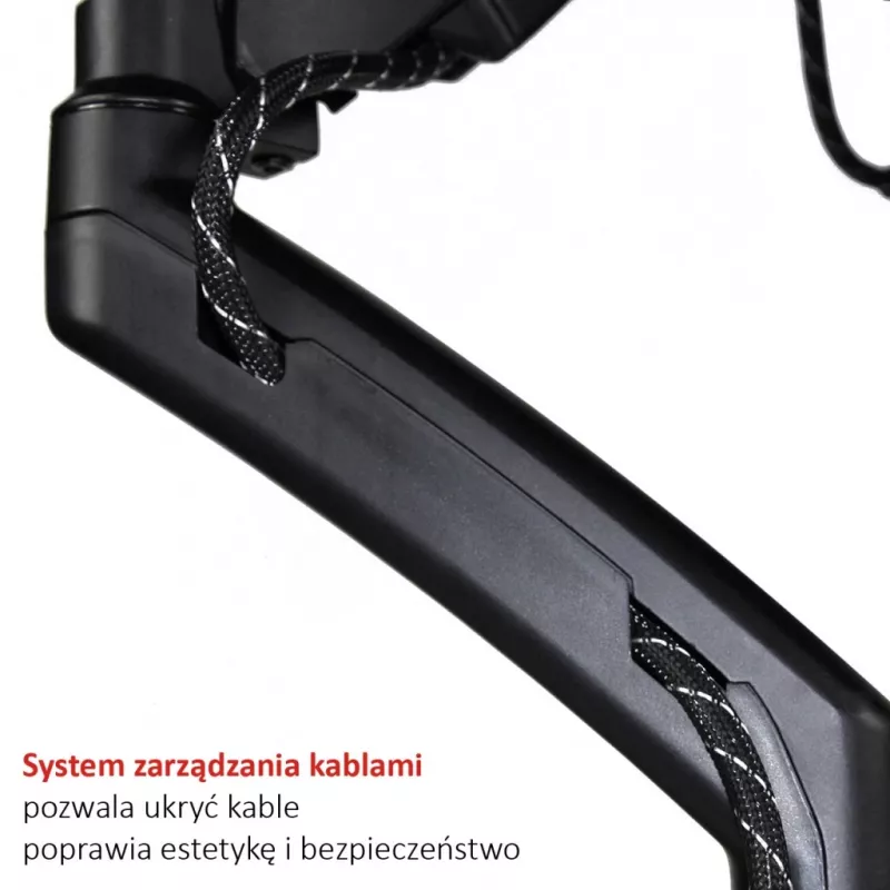Uchwyt biurkowy ART z gazowym sprężyną na 1 monitor