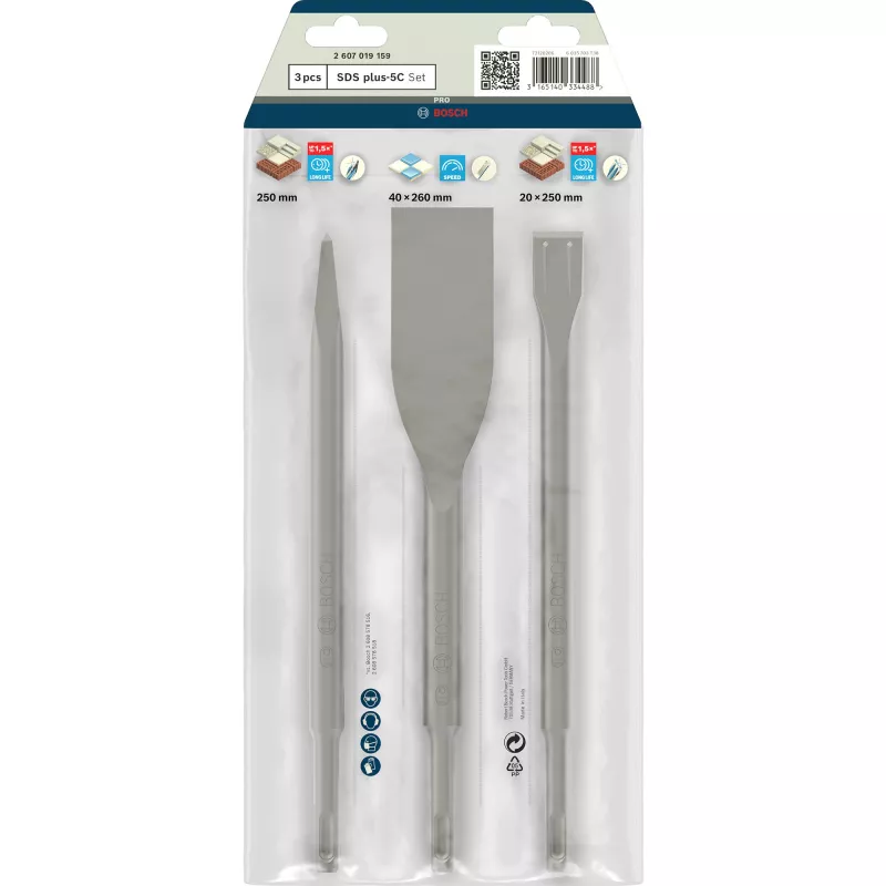 Bosch 2 607 019 159 wiertło 3 szt.