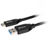 Kabel USB 3.2 Gen 2, Wtyk USB-A > Wtyk USB-C (czarny, 0,5 Metra)