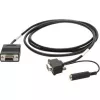 Motorola 25-13227-03R kabel szeregowy czarny 1,83 m DB9